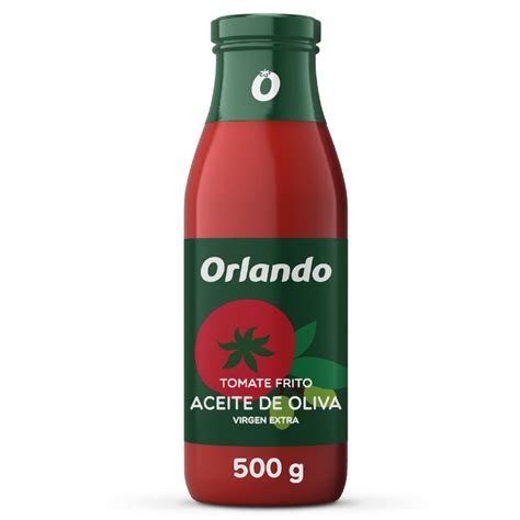 Tomate Frito Con Aceite De Oliva Virgen Extra Orlando Sin Gluten Tarro