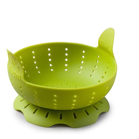 Zeal Steam It Silicone Steamer Lime