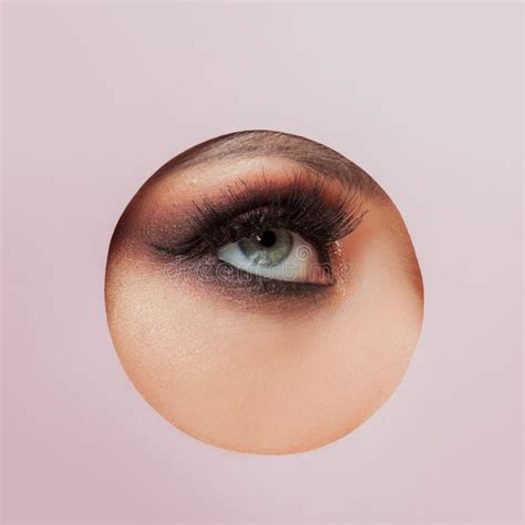 Maquillaje Brillante Del Ojo Ojos De Smokey Sombreador De Ojos