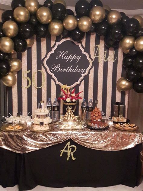 What To Buy For A Golden Birthday Party Decoration Foil Curtains