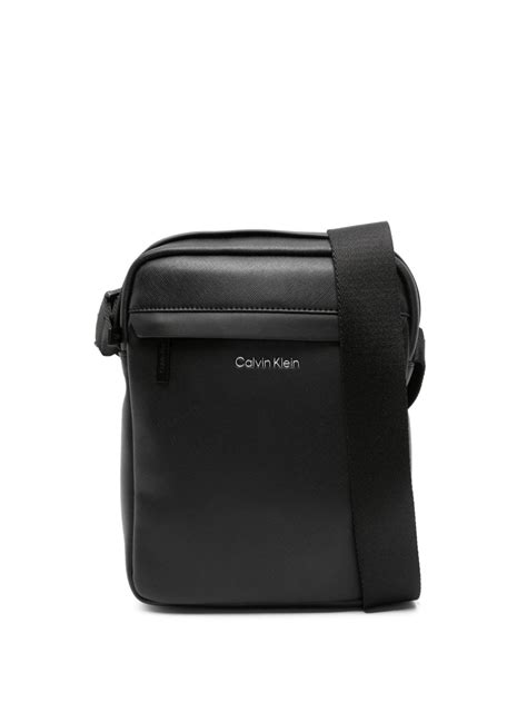 Calvin Klein Must Reporter Messenger Bag Black Farfetch