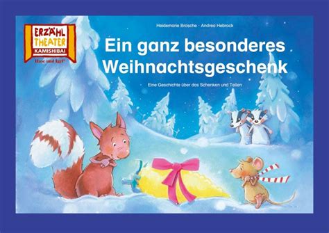 Ein Ganz Besonderes Weihnachtsgeschenk Kamishibai Bildkarten Von