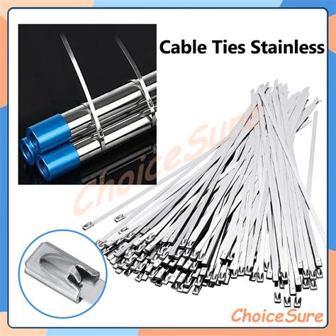 Jual Cable Ties Stainless Stainless Anti Karat Ukuran 4 6mm