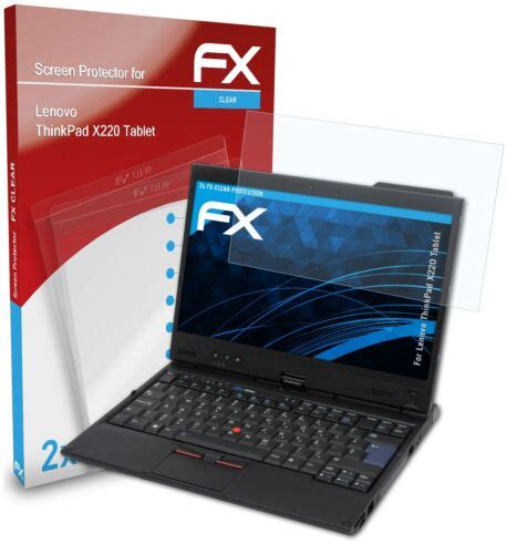 Atfolix X Protective Film For Lenovo Thinkpad X Clear Tablet