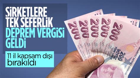 Kurumlar Vergisi Indirim Ve Istisnalar Nda Tek Seferlik Y Zde Luk