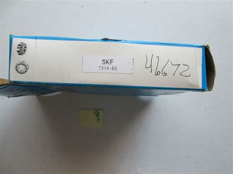 NEW IN BOX SKF ROLLER BALL BEARING 7314 BG 267 1 EBay