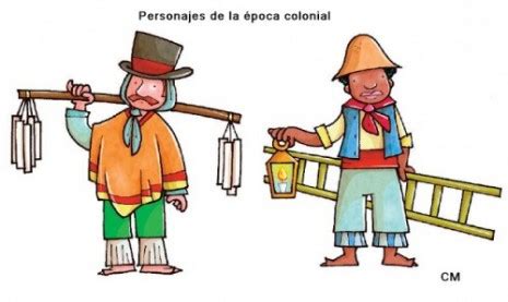 Diferentes Im Genes De La Vida Cotidiana De La Poca Colonial De