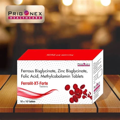 Ferrous Bisglycinate Mg Zinc Bisglycinate Mg Folic Acid Mg