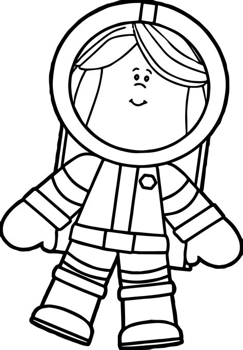 ️astronaut Coloring Pages Free Download