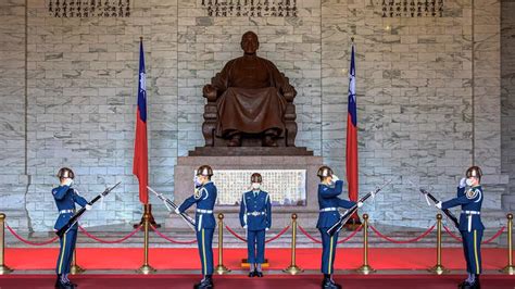 Changing Of The Guard In Chiang Kai Shek Memorial Hall Full Video