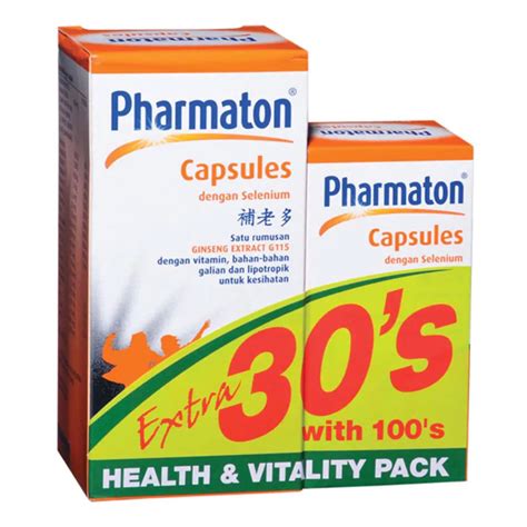 Pharmaton Capsules 30s 100s 100 30s Exp 0822 Shopee Malaysia