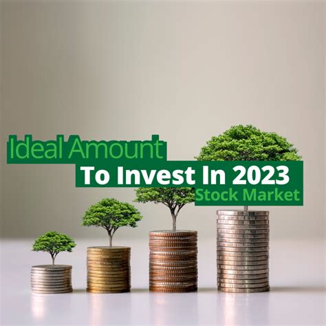 What Is The Ideal Amount To Invest In The Stock Market In 2023 Diary