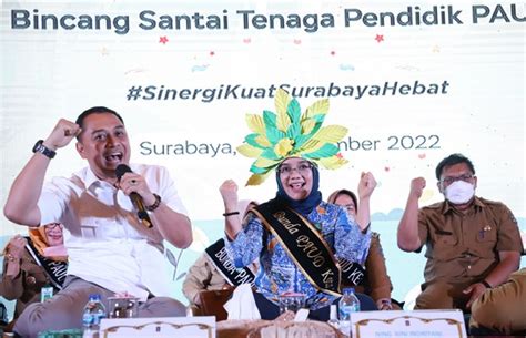 Kabar Gembira Bagi Guru Paud Wali Kota Eri Cahyadi Siapkan Beasiswa S