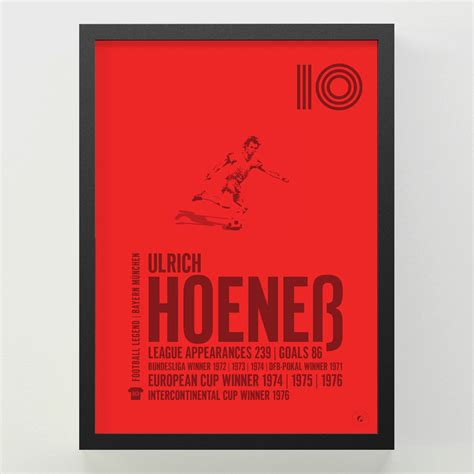 Buy Uli Hoeness Posters Online - FC Bayern Munich Posters