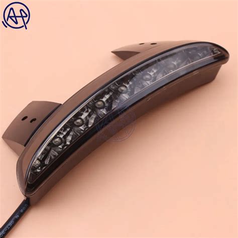 Motorcycle Rear Fender Edge Led Tail Warning Stop Light For Harley Iron