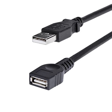 Ft Black Usb Extension Cable A To A Usb Cables