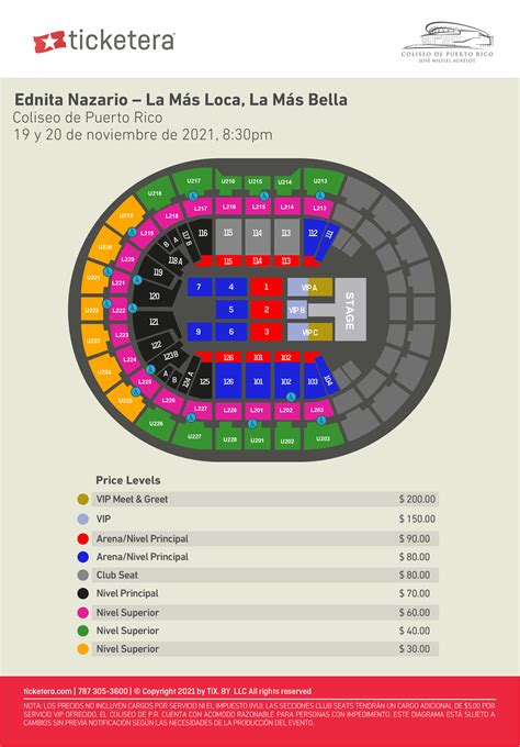 Coliseo De Puerto Rico Seating Chart