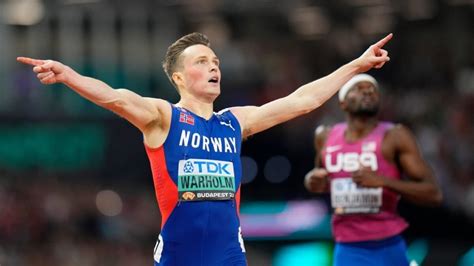 Track And Field Karsten Warholm Eclipses Own World Record