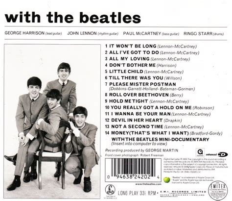 With The Beatles CD