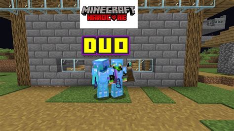 We Survived In Hardcore Minecraft Duo Hardcore Minecraft YouTube