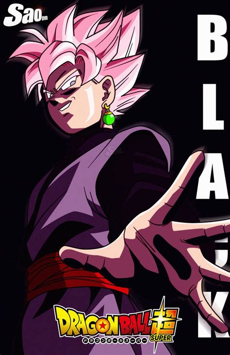 Black Goku Ssj Poster By Saodvd On Deviantart Super Saiyan Rose Goku