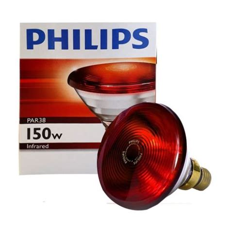 Lâmpada para Infra Vermelho 127V 150W PAR38 PHILIPS CIRURGICA LUCENA