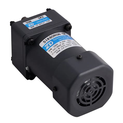 Zd K Reduction Ratio Ac Brake Speed Control Gear Motor For