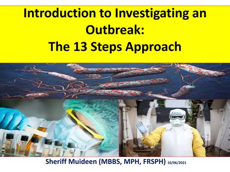 Outbreak Investigation Ppt Ppt