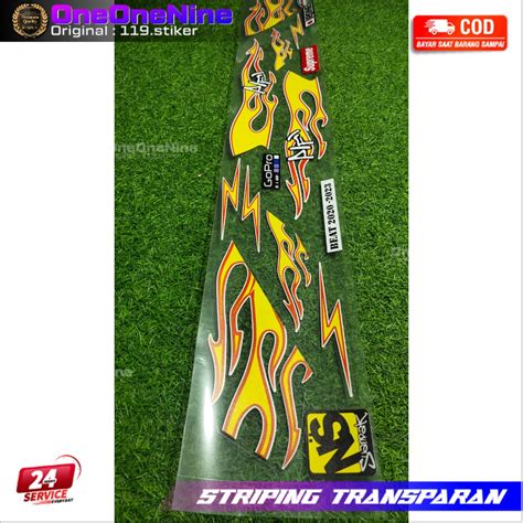 Jual STRIPING STICKER BEAT DELUXE IIS 2020 SAMPAI 2024 POLET LIS