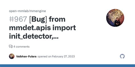 Bug From Mmdet Apis Import Init Detector Inference Detector Issue