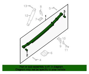 2007 2015 Nissan Titan Leaf Spring Assembly 55020 ZR42B QuirkParts