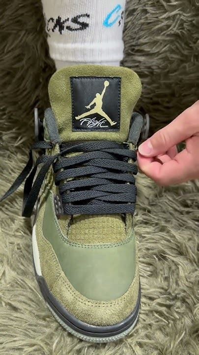 How To Lace Jordan 4 Best Way Youtube