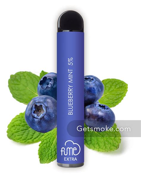 Blueberry Mint Fume Extra Vape Get Smoke