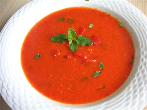 Einfache Paprika Tomaten Suppe Von Elanda Chefkoch De