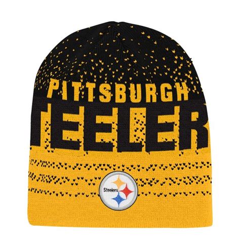 Pittsburgh Steelers Youth Gradient Cuffless Knit Hat