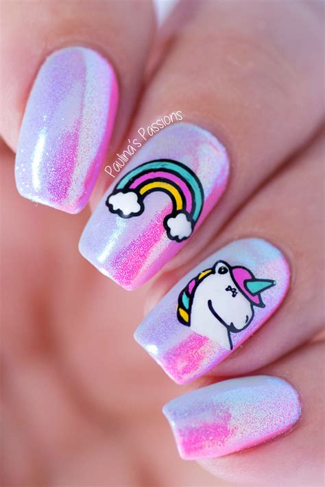 Unicorn Nail Art Tutorial