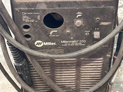 Miller Millermatic 250 Arc Welder W Miller Coolmate 3 Torch Cooler For Sale