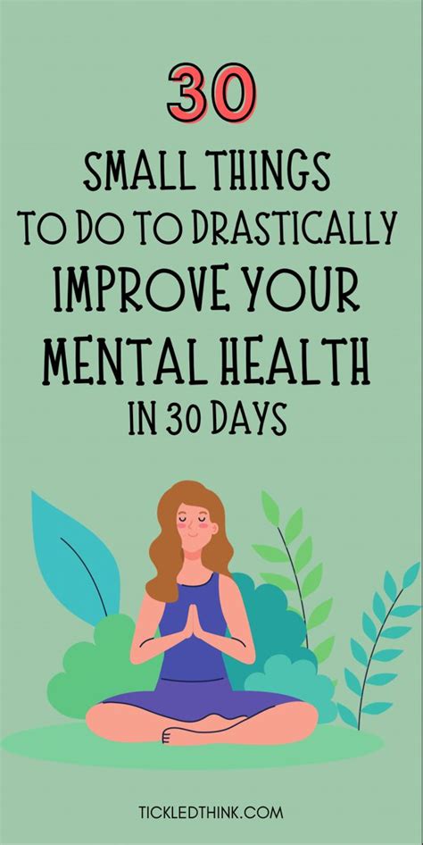 10 Easy Ways To Improve Your Mental Health Artofit