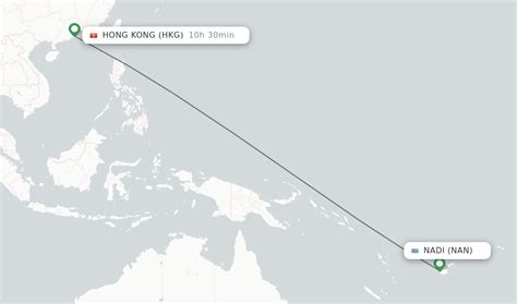 Direct Non Stop Flights From Nadi To Hong Kong Schedules