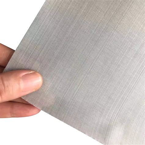 Amazon IBOWZ Stainless Steel Woven Wire Mesh Very Fine Stainless