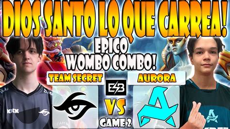 AURORA VS TEAM SECRET BO3 GAME 2 SATANIC LORENOF VS PUPPEY CRYSTALLIS