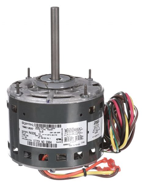 Genteq Direct Drive Blower Motor Hp Permanent Split Capacitor