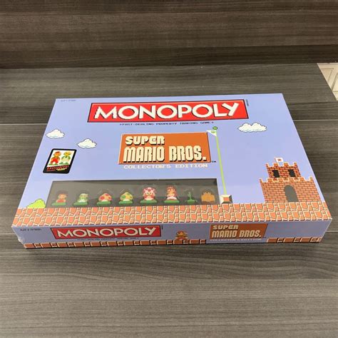 Super Mario Bros Monopoly Hasbro Collectors Edition Brand New