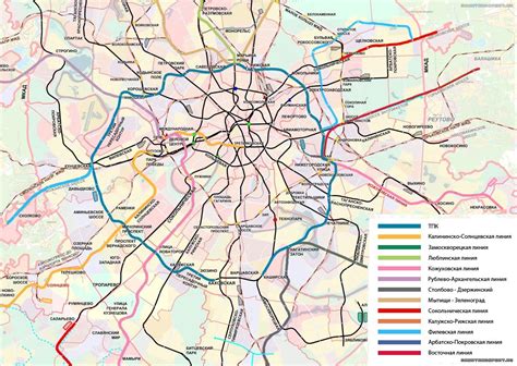 Карта москвы красная ветка фото