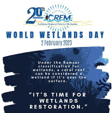 The CRFM On Twitter CRFM Joining In Raising Awareness About Wetlands