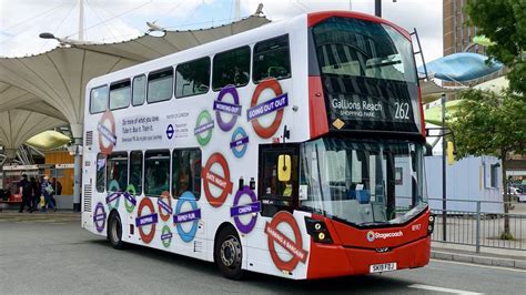 London Bus Route Stratford To Gallions Reach Subtitles Youtube