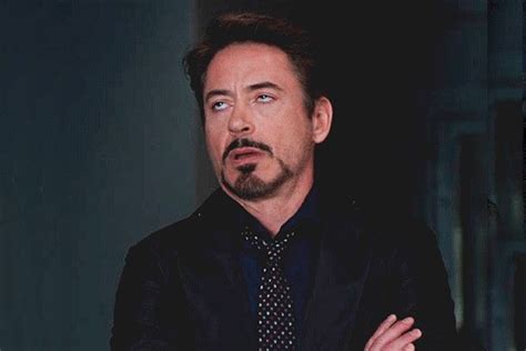 Robert Downey Jr Eye Roll Meme Generator