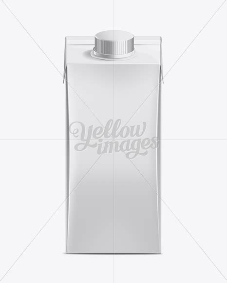 200ml Milk Carton Package Mockup Free Download Images High Quality