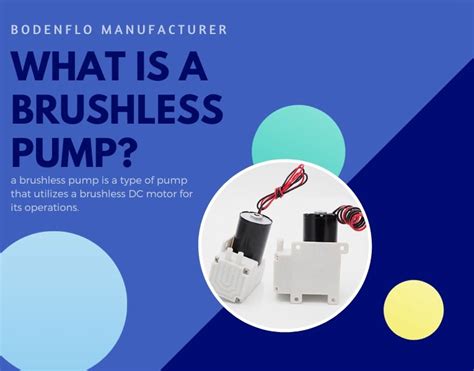 What Is A Brushless Pump Bodenflo