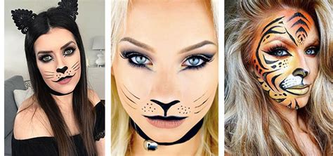 Halloween Cat Face Makeup Ideas 2019 | Halloween Cat Looks | Modern ...